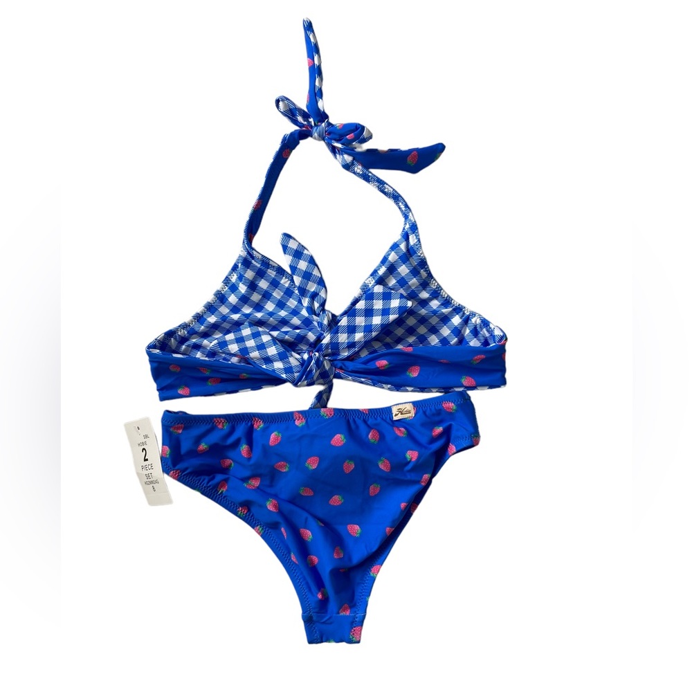 HOBIE Girls 2 Piece Bikini Set Size: 8